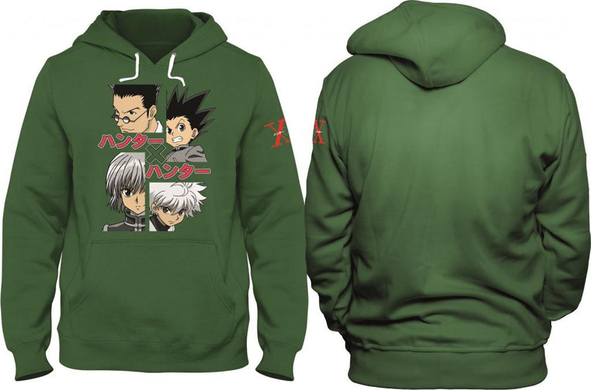 HUNTER X HUNTER - Green - Sweatshirt unisex (XL)
