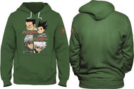HUNTER X HUNTER - Green - Sweatshirt unisex (L)