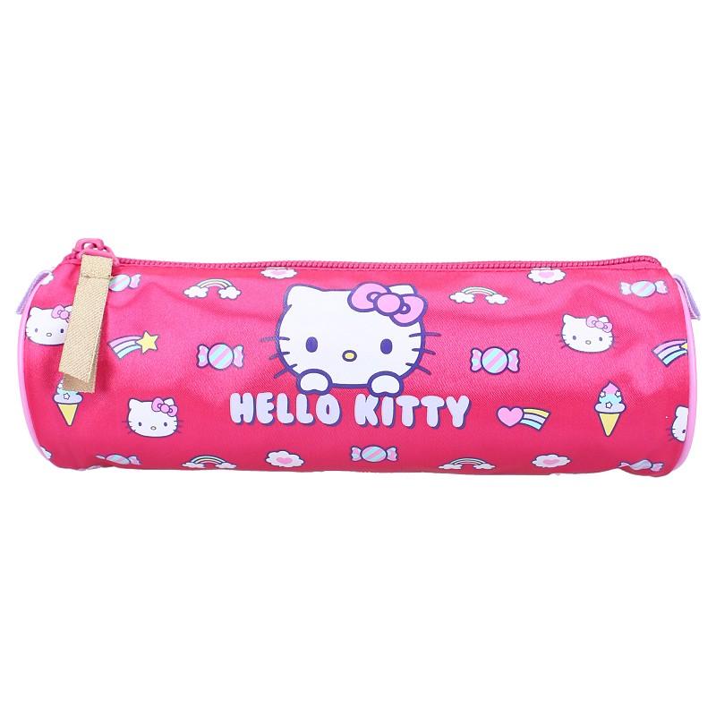 HELLO KITTY - Rainbow - Trousse ronde