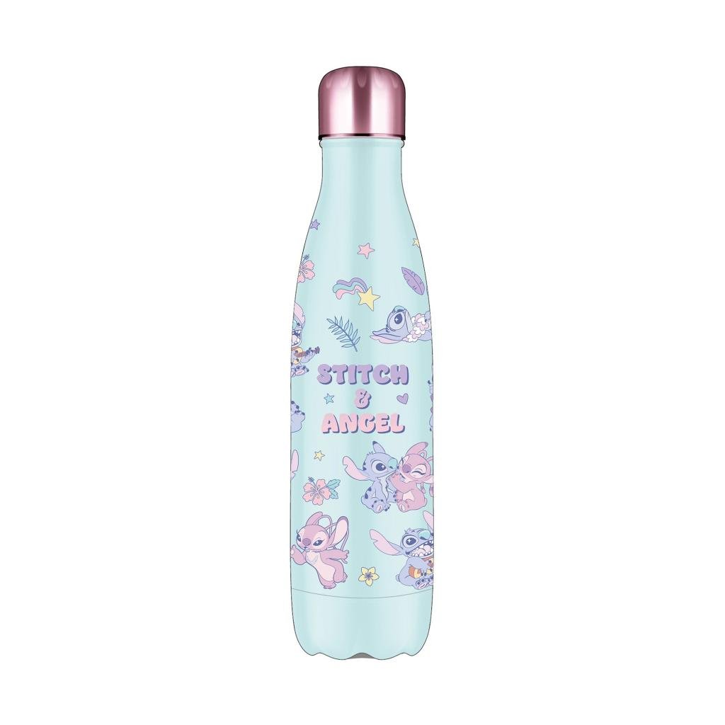 STITCH & ANGEL - Thirsty For More -Bouteille en Acier Inoxydable 700ml