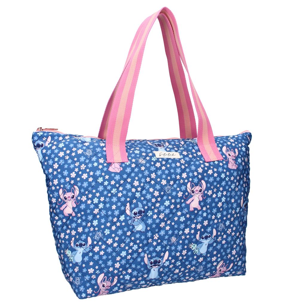 STITCH - Famous Floral - Sac Cabas Matelassé '48x32x14cm'