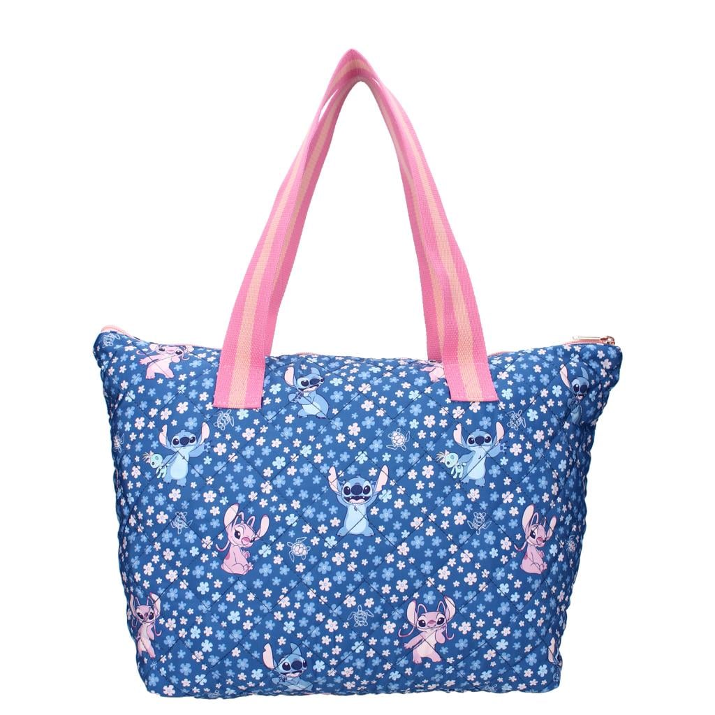 STITCH - Famous Floral - Sac Cabas Matelassé '48x32x14cm'