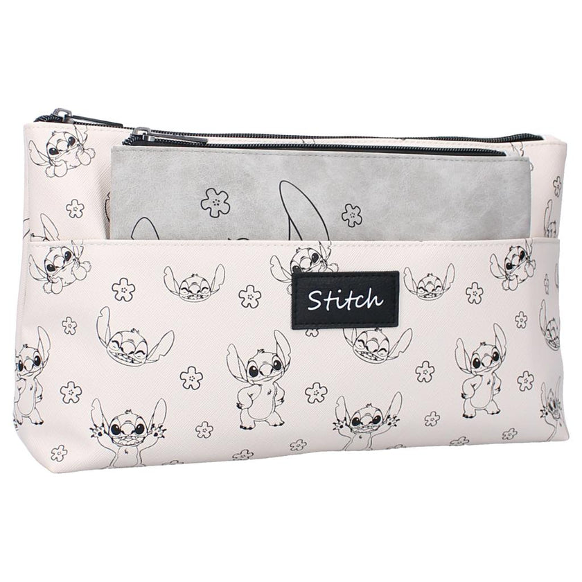 STITCH - Cute & Fashion - Double Trousse de Voyage '30x18x8cm'
