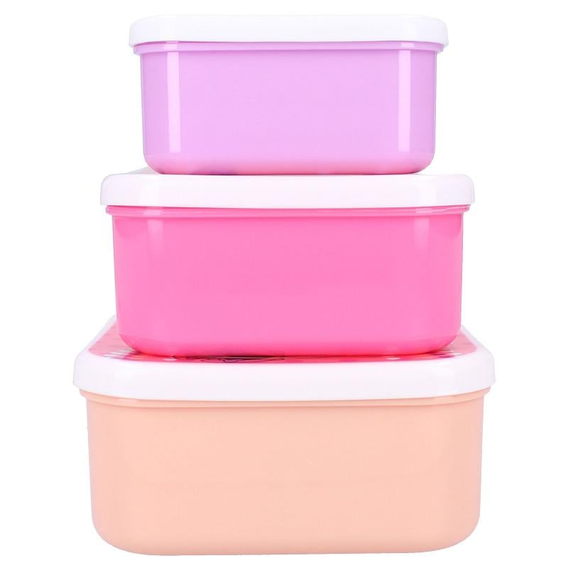 MINNIE - Fresh Bites - Boîtes à Snack - 3 pcs