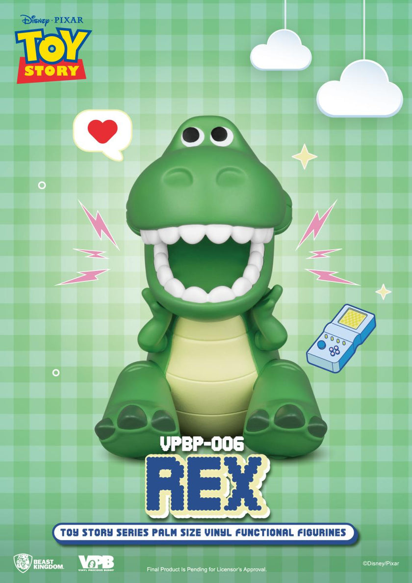 TOY STORY - Rex - Tirelire Vinyl Figure 12.1cm