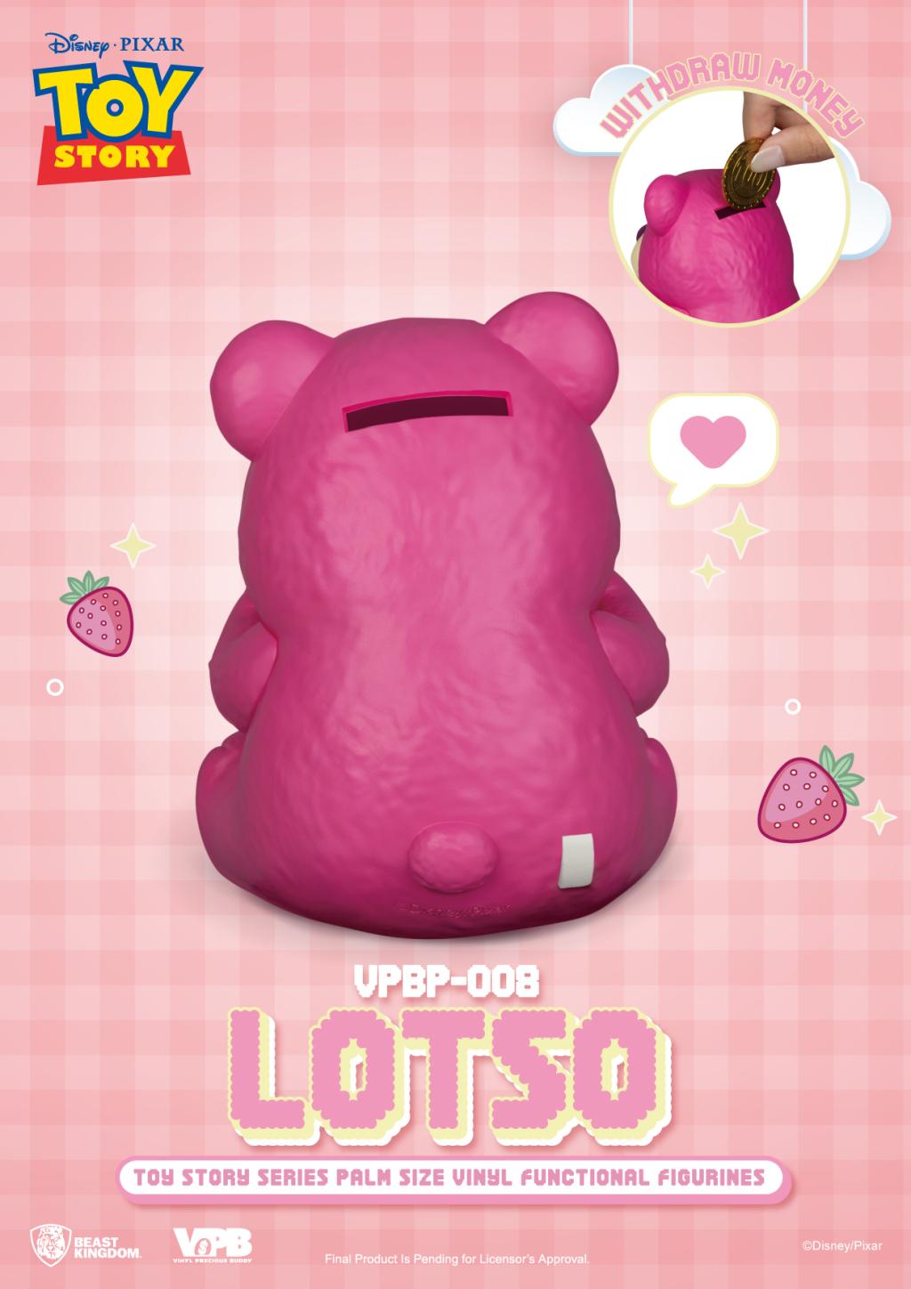 TOY STORY - Lotso - Tirelire Vinyl Figure 11.6cm