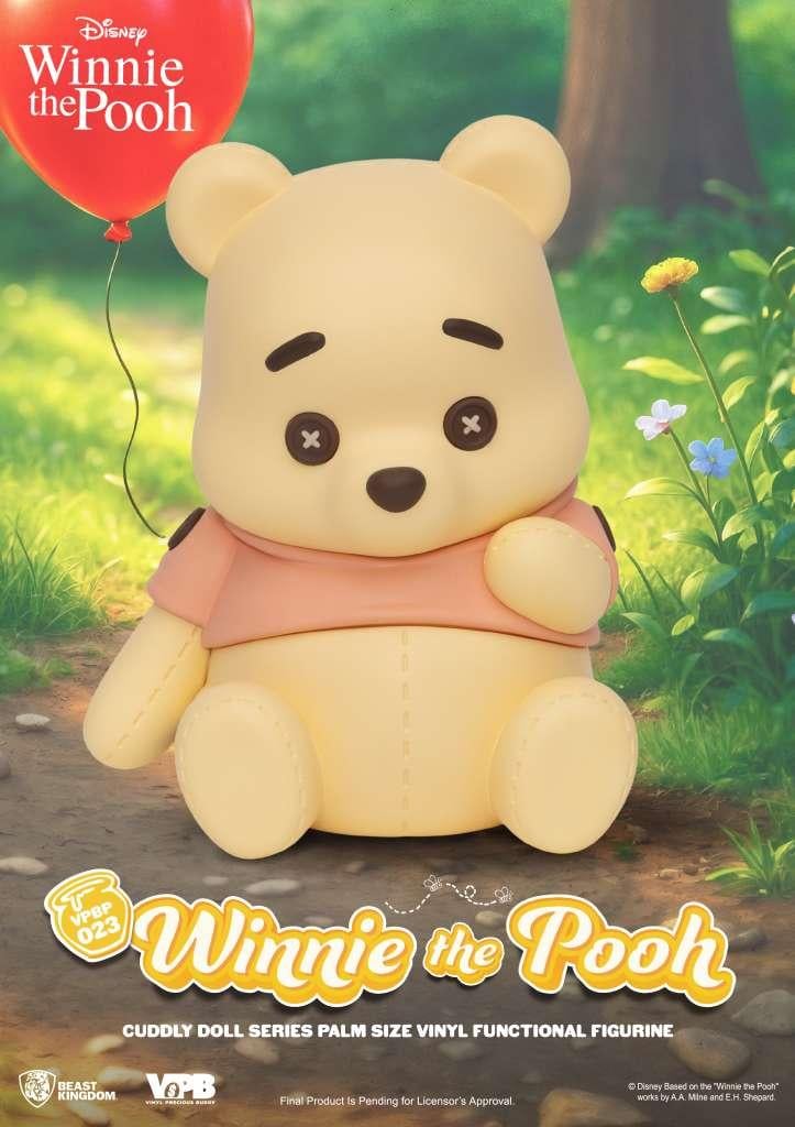 DISNEY - Winnie L'Ourson - Tirelire Cuddly Doll 12cm
