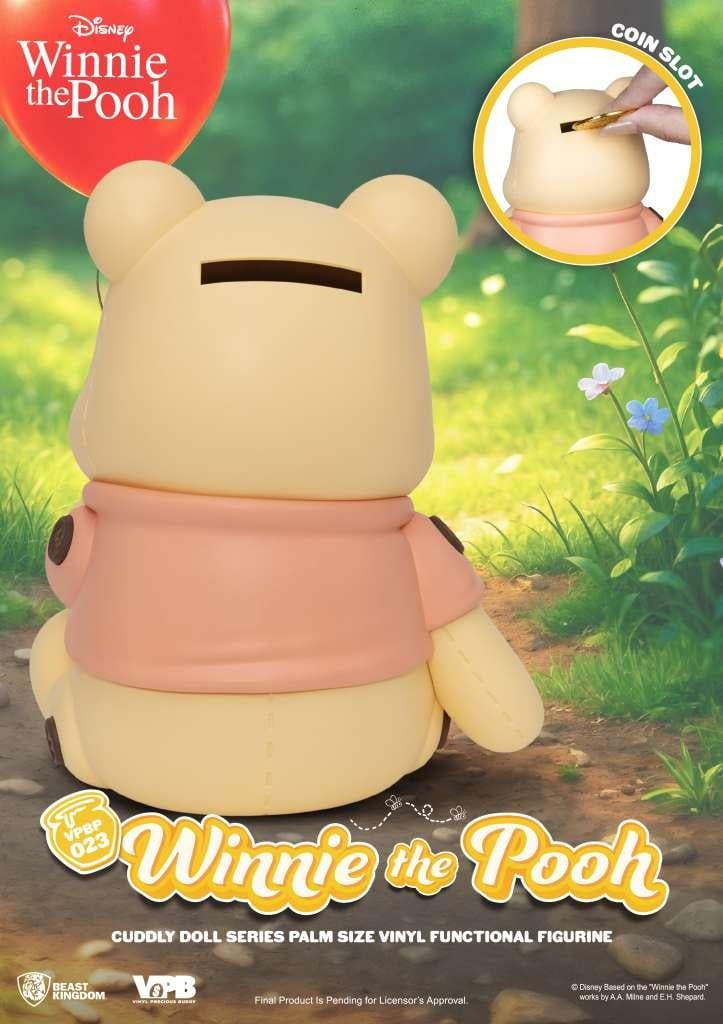 DISNEY - Winnie L'Ourson - Tirelire Cuddly Doll 12cm