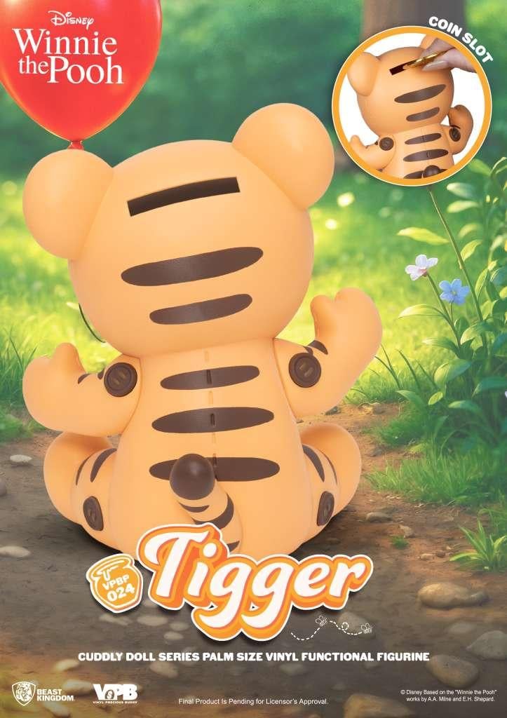 DISNEY - Tigrou - Tirelire Cuddly Doll 12cm