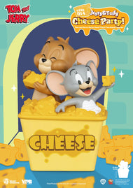 TOM & JERRY - "Jerry & Tuffy Cheese Party" - Tirelire 23.4cm
