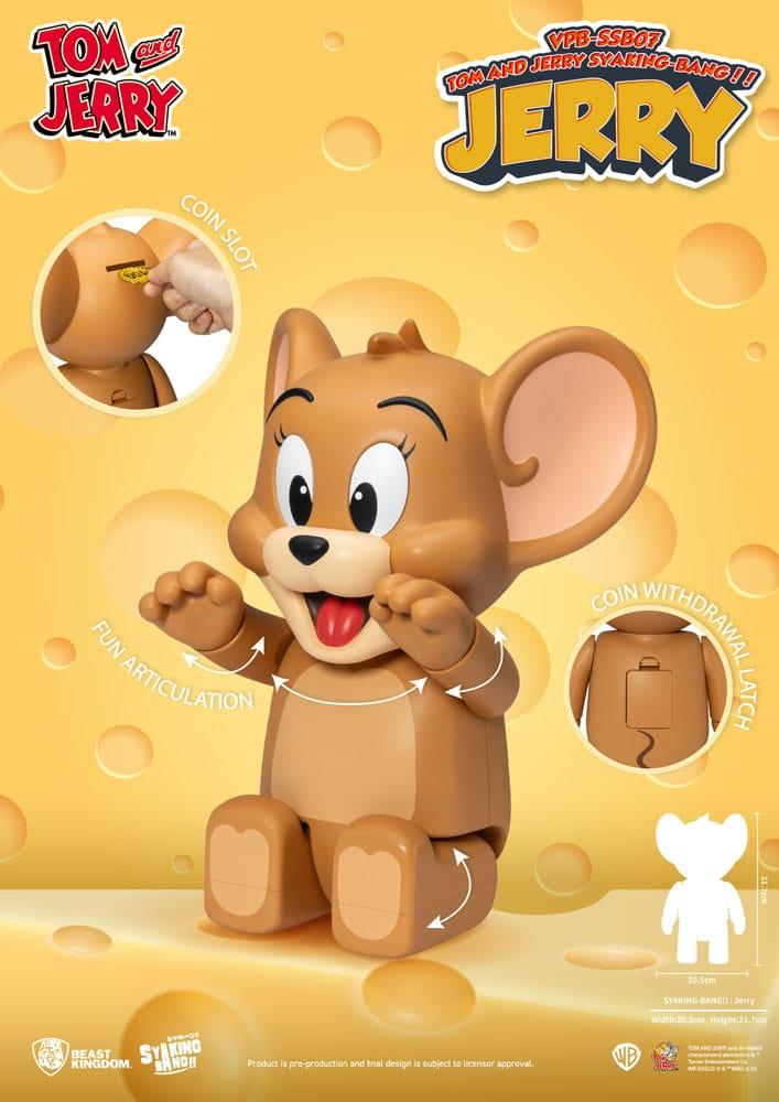 TOM & JERRY  - Jerry - Tirelire SYAKING 30cm