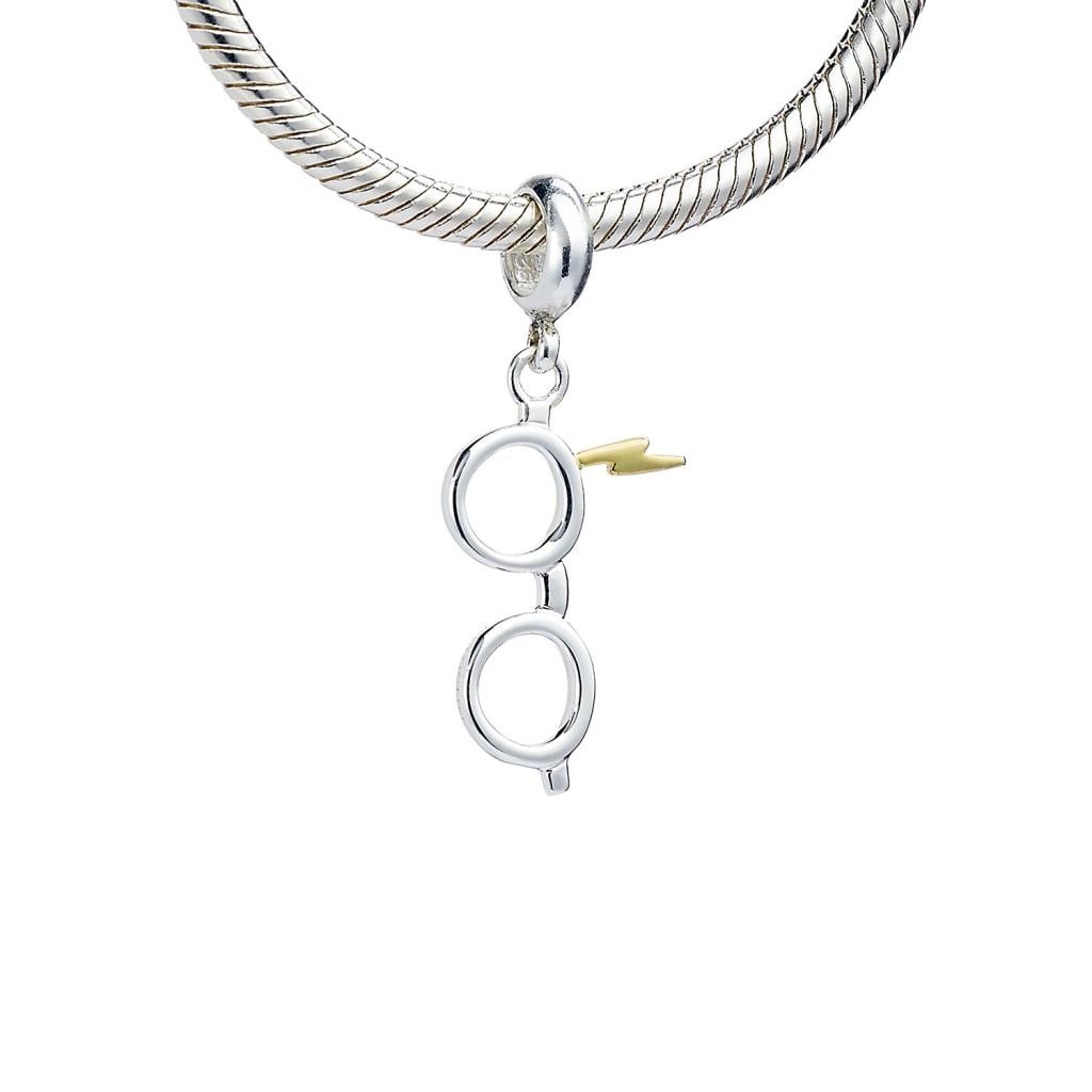 HARRY POTTER - Eclair & Lunettes - Charme Pendentif pour Bracelet