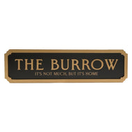 HARRY POTTER - The Burrow - Panneau de Rue