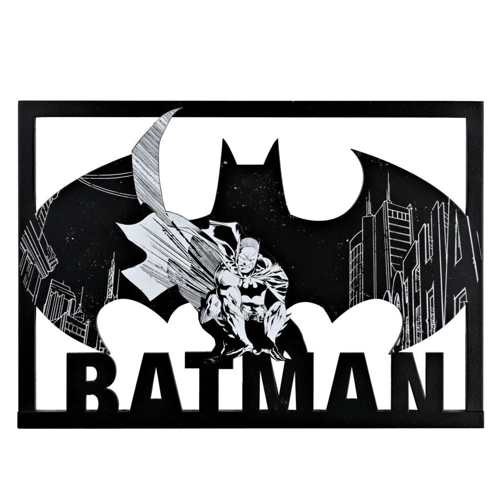 BATMAN - Logo - Plaque Décorative Rectangulaire