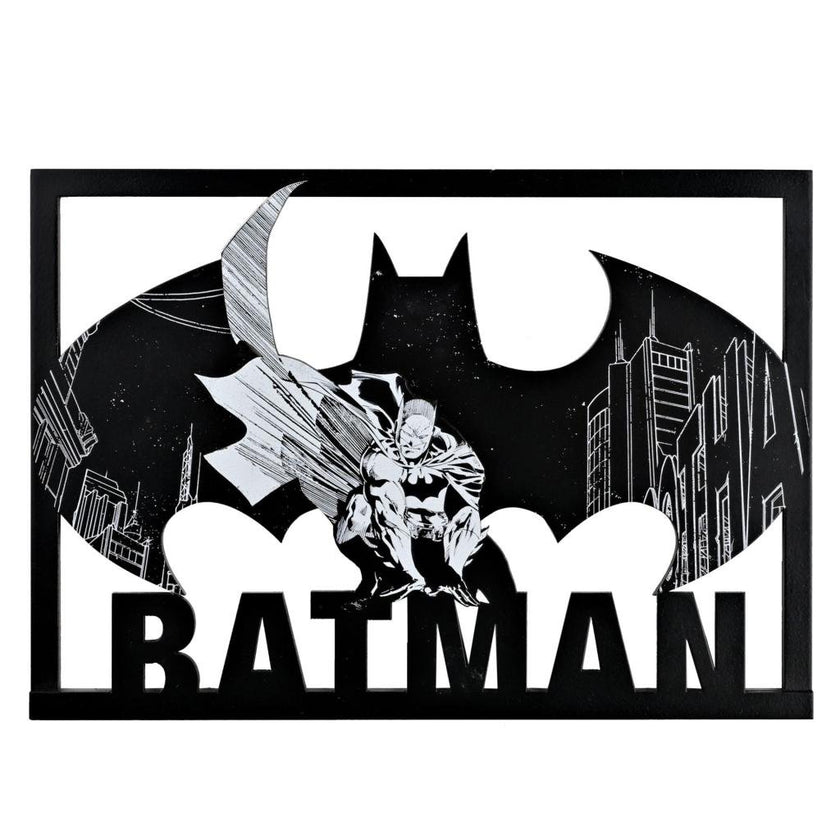 BATMAN - Logo - Plaque Décorative Rectangulaire