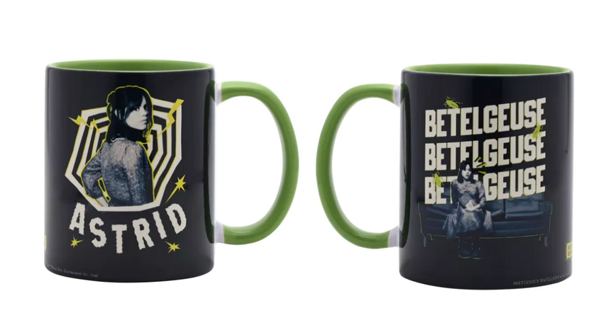 BEETLEJUICE - Black&Green - Astrid - Mug Interieur Coloré - 312 ml