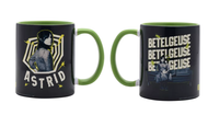 BEETLEJUICE - Black&Green - Astrid - Mug Interieur Coloré - 312 ml