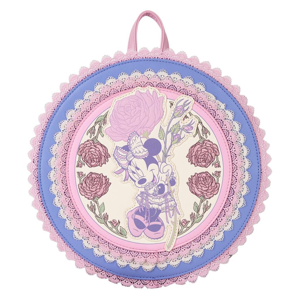 DISNEY - Minnie "Floral and Lace" - Mini Sac à Dos LoungeFly