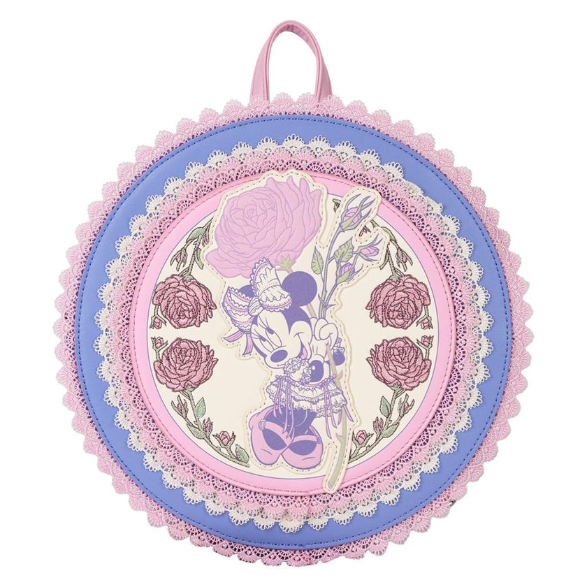 DISNEY - Minnie "Floral and Lace" - Mini Sac à Dos LoungeFly