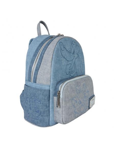 DISNEY - Chiens et Chats "Faux Denim" - Mini Sac à Dos LoungeFly