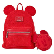 DISNEY - Mickey "Ears Burnout" - Mini Sac à Dos LoungeFly