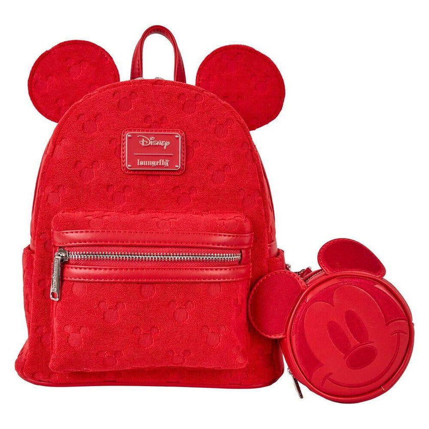 DISNEY - Mickey "Ears Burnout" - Mini Sac à Dos LoungeFly