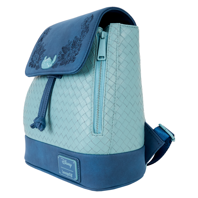 DISNEY - Stitch "Embroidered" - Mini Sac à Dos LoungeFly