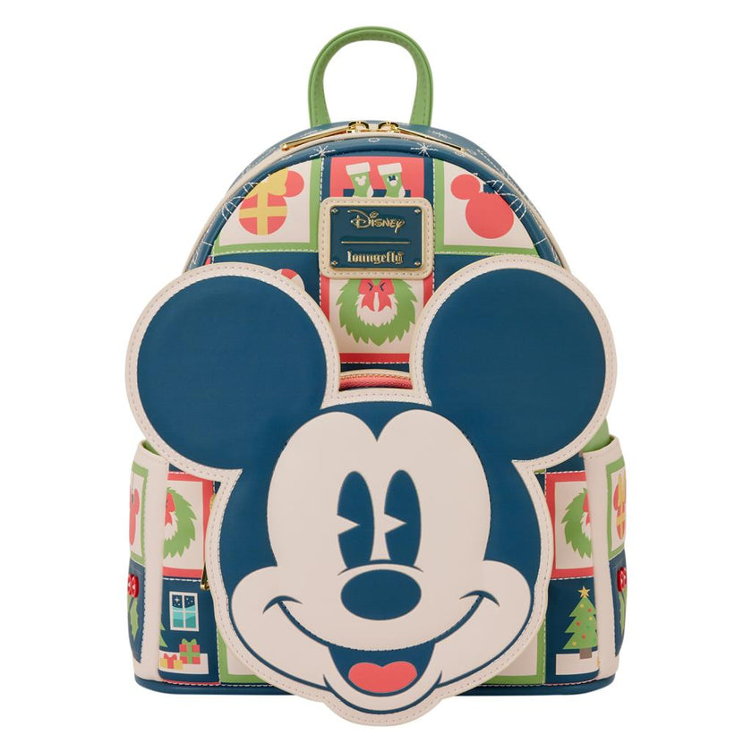 DISNEY - Mickey & Minnie "Holiday" - Mini Sac à Dos LoungeFly