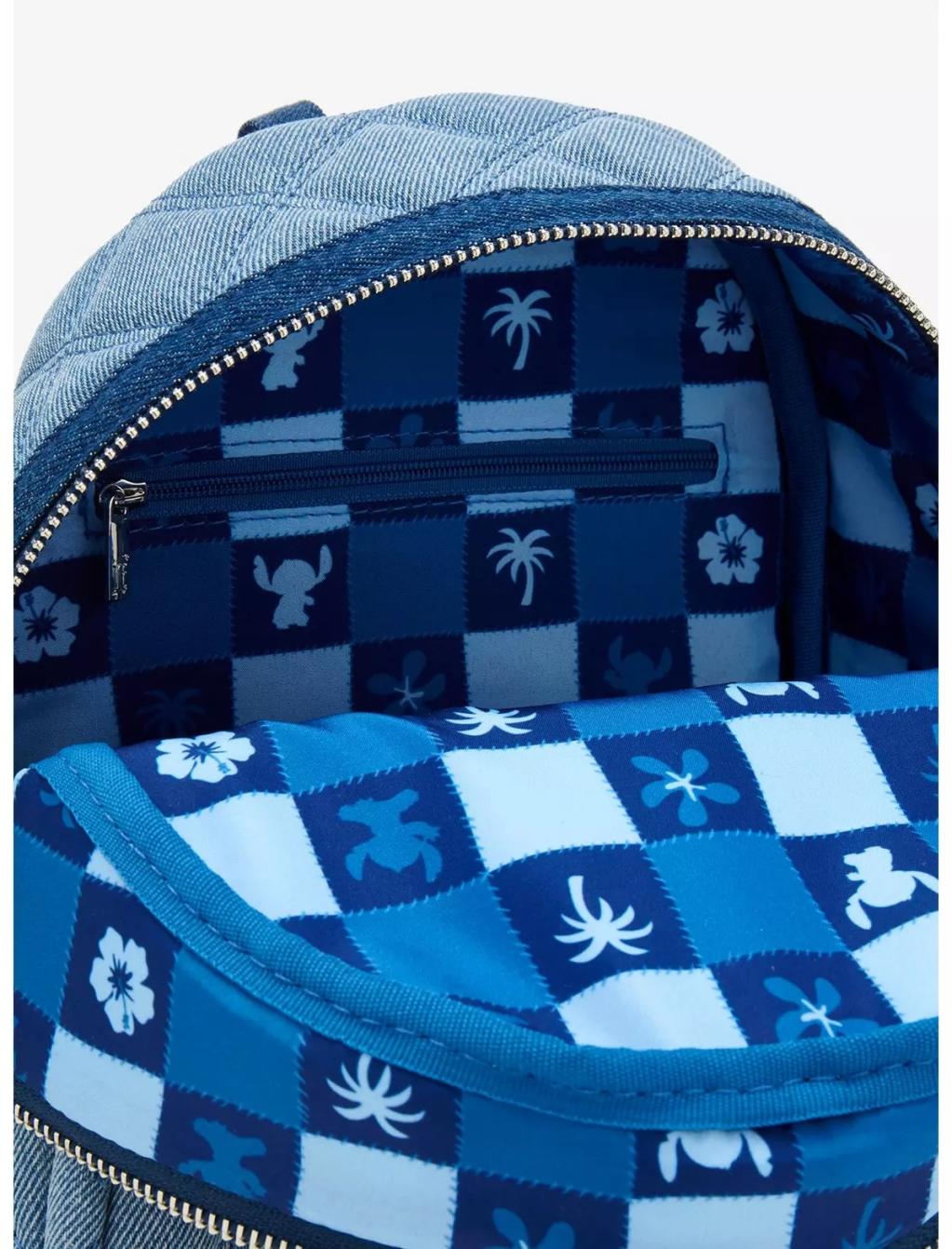 DISNEY - Stitch "Denim" - Mini Sac à Dos Loungefly 'Exclusive'