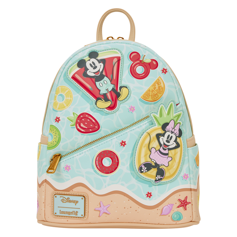 MICKEY & MINNIE - Beach Fun - Mini Sac à Dos LoungeFly