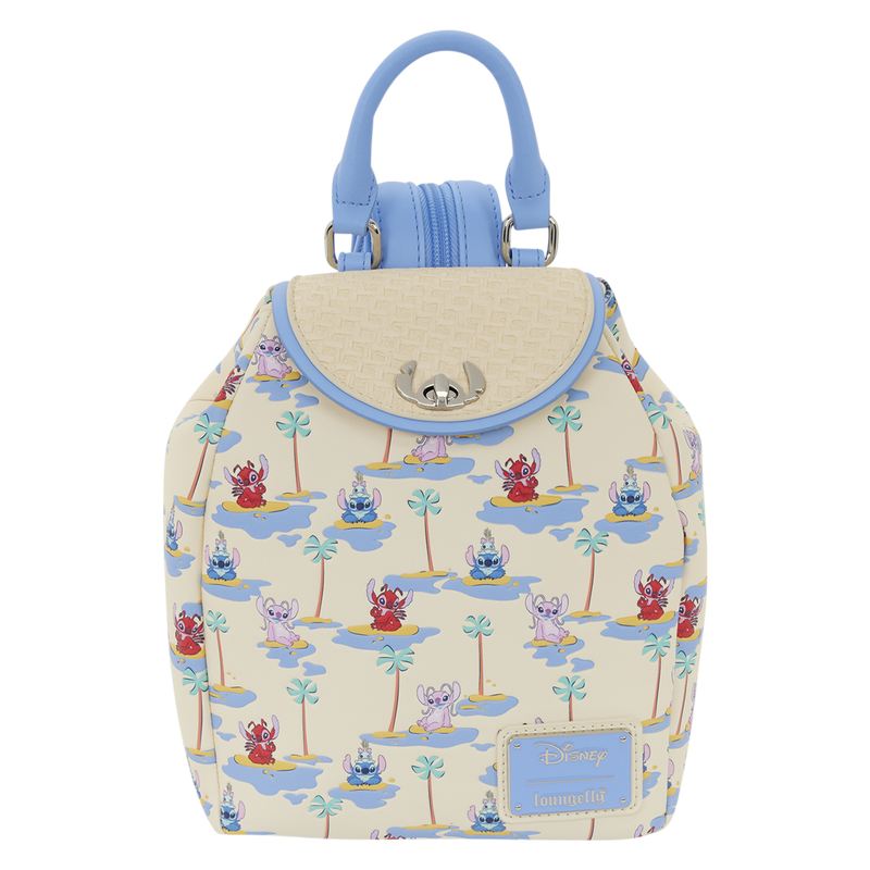 LILO & STITCH - Stitch, Angel & Leroy - Mini Sac à dos Loungefly