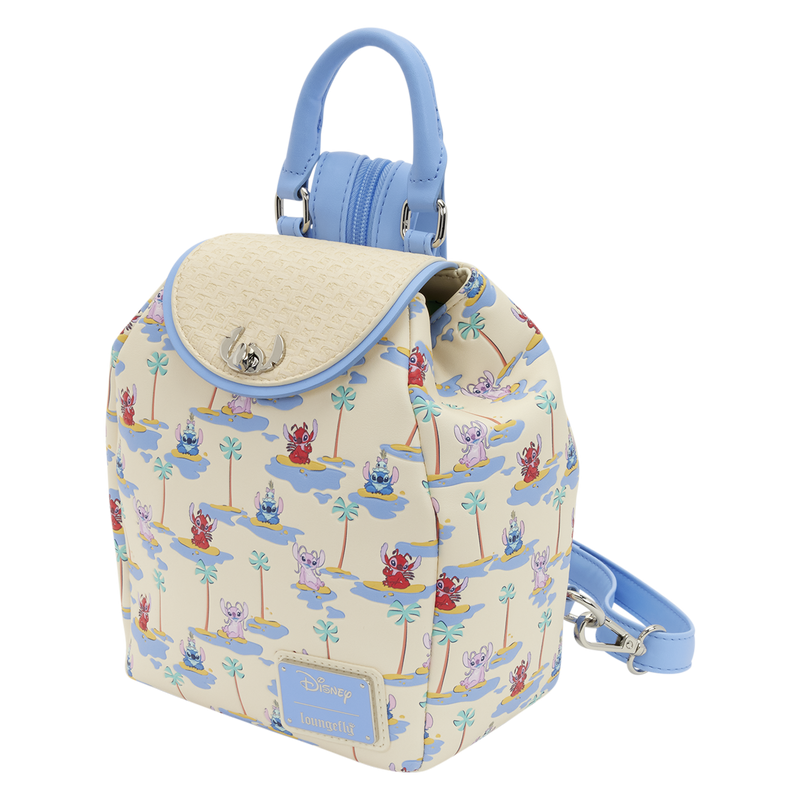 LILO & STITCH - Stitch, Angel & Leroy - Mini Sac à dos Loungefly