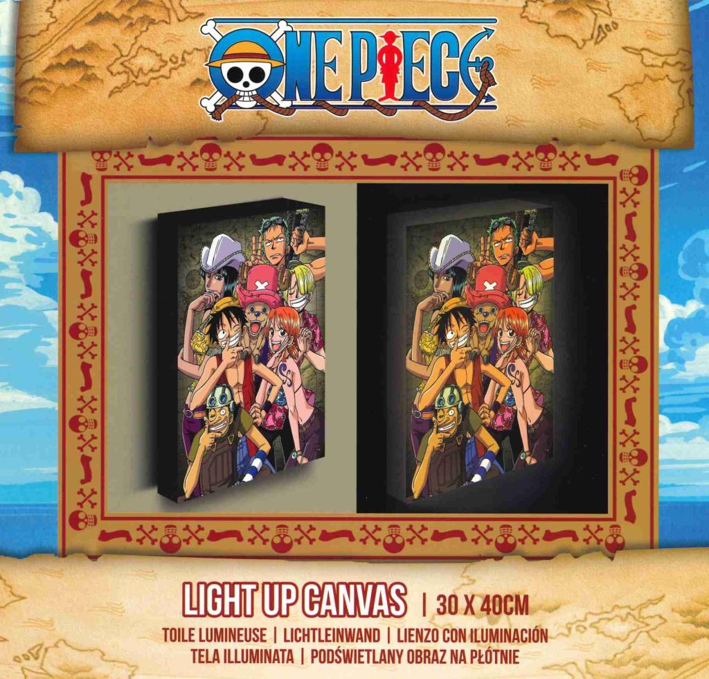 ONE PIECE - Chopper With Friends - Canvas Lumineux 40X30 Cm