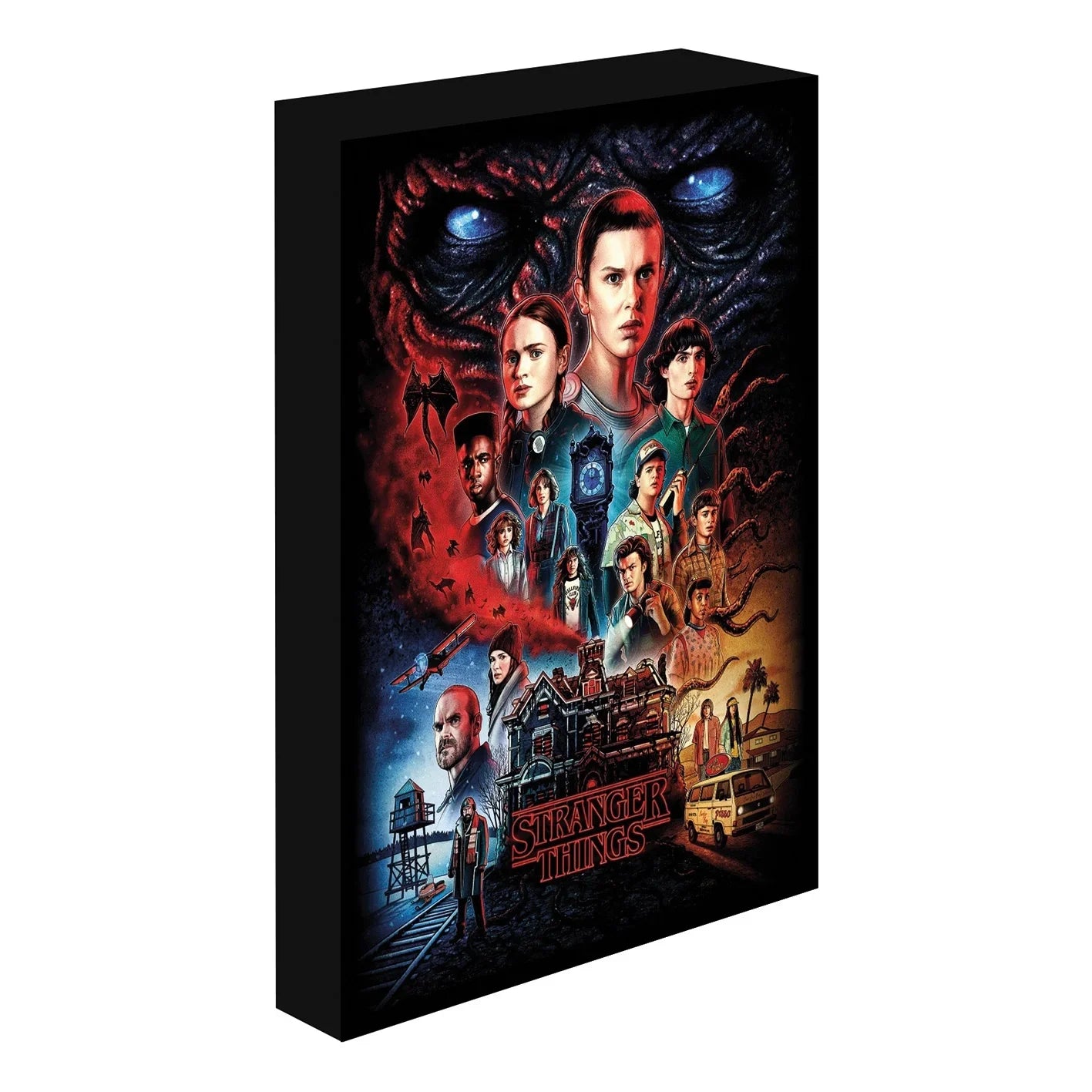 STRANGER THINGS - Vecna - Canvas Lumineux 40X30 Cm