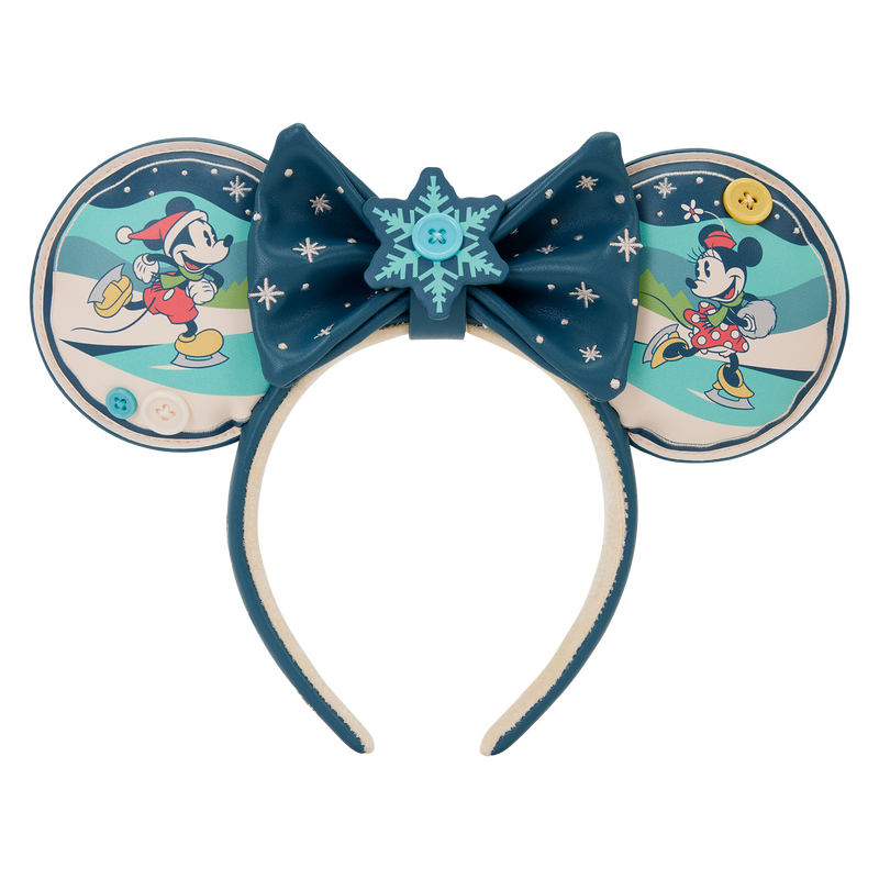 DISNEY - Mickey & Minnie "Holiday" - Serre tête LoungeFly