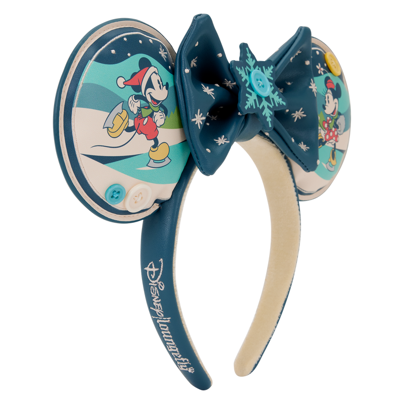 DISNEY - Mickey & Minnie "Holiday" - Serre tête LoungeFly