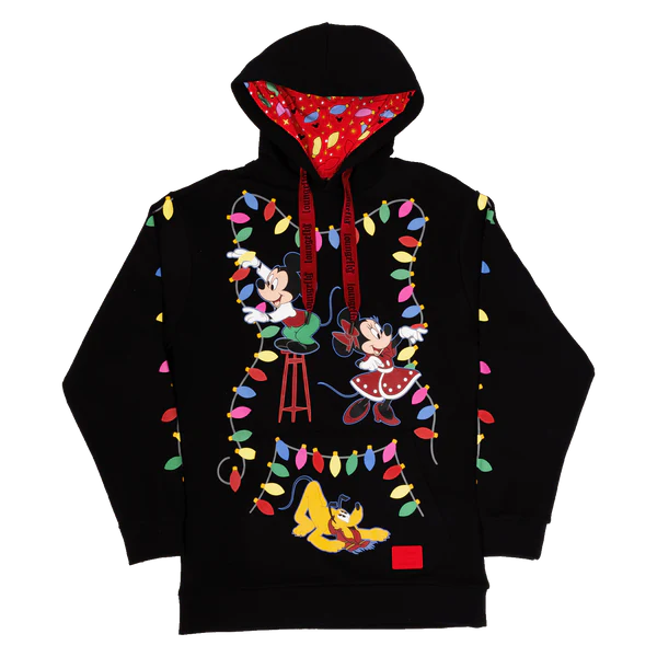 MICKEY - Light up decorations - Hoodie Unisex Loungefly (XL)