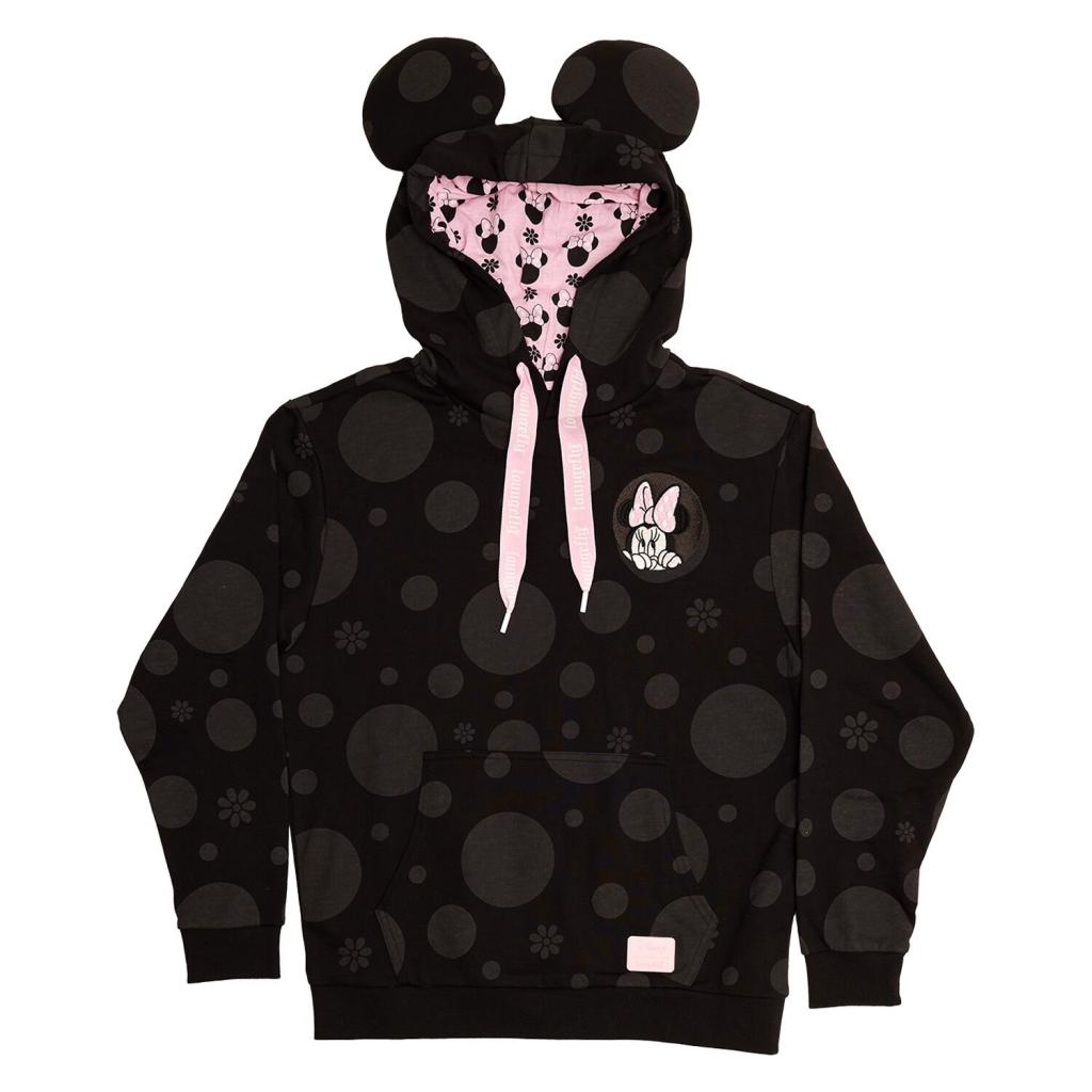 DISNEY - Minnie "Floral Rock the Dots" - Hoodie Unisex Loungefly (M)