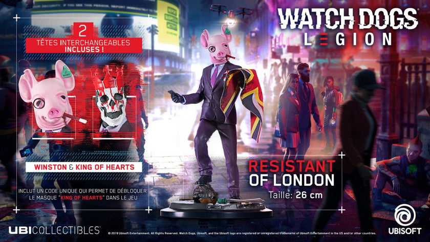 Watch Dogs Legion The Resistant of London Figure