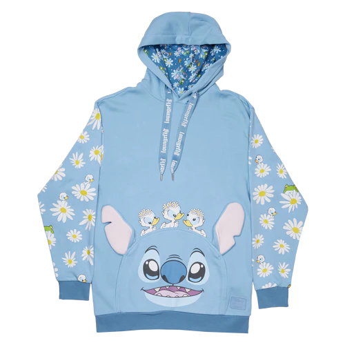 LILO ET STITCH - Springtime Stitch - Hoodie Unisex Loungefly (S)