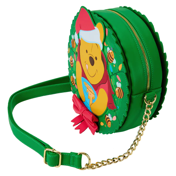 WINNIE L'OURSON - Stuck in Wreath - Sac bandoulière Loungefly