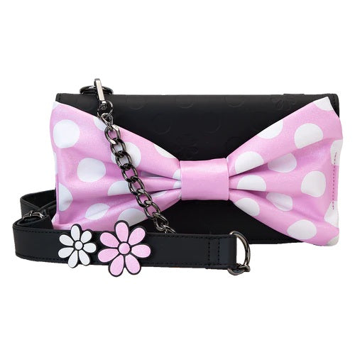 DISNEY - Minnie "Floral Rock the Dots" - Sac Bandoulière Loungefly