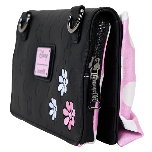 DISNEY - Minnie "Floral Rock the Dots" - Sac Bandoulière Loungefly