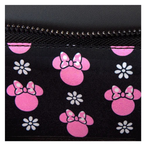 DISNEY - Minnie "Floral Rock the Dots" - Sac Bandoulière Loungefly