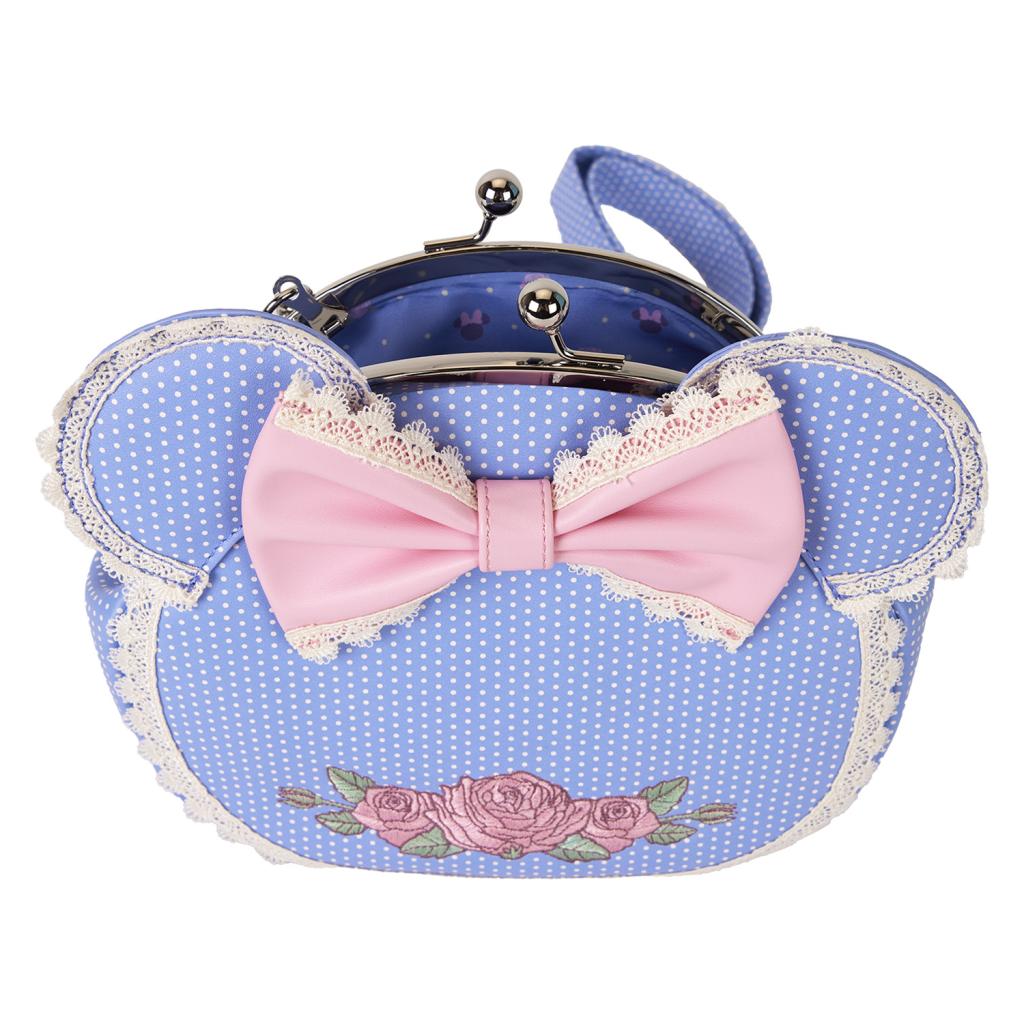 DISNEY - Minnie "Floral and Lace Kisslock" - Sac bandoulière Loungefly
