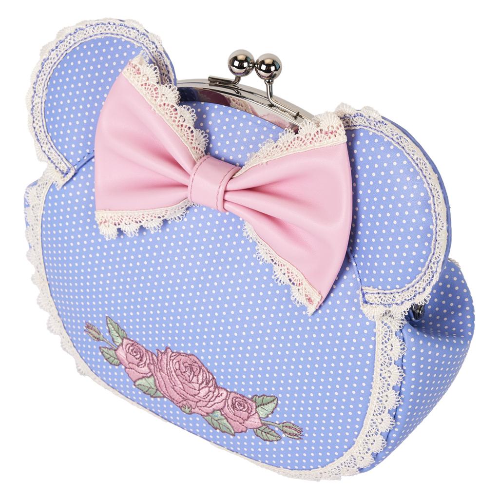 DISNEY - Minnie "Floral and Lace Kisslock" - Sac bandoulière Loungefly