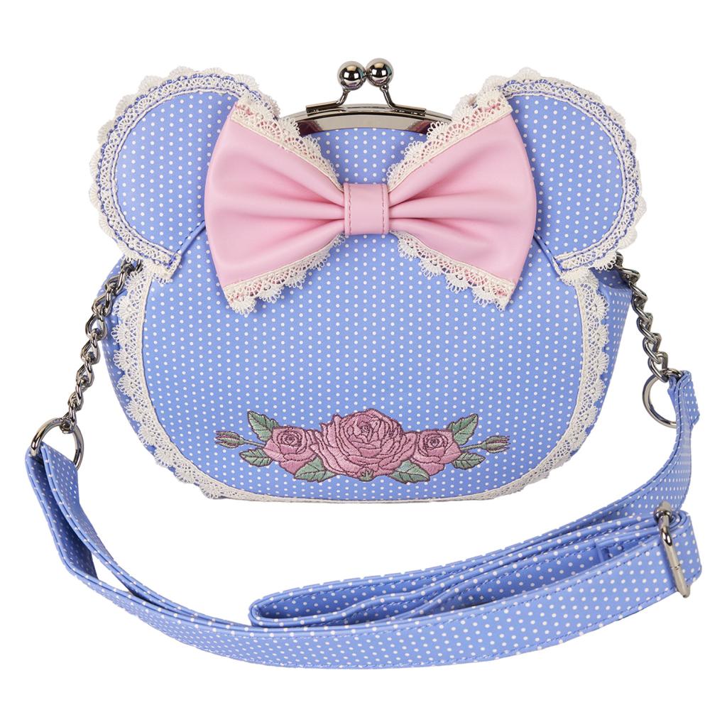DISNEY - Minnie "Floral and Lace Kisslock" - Sac bandoulière Loungefly