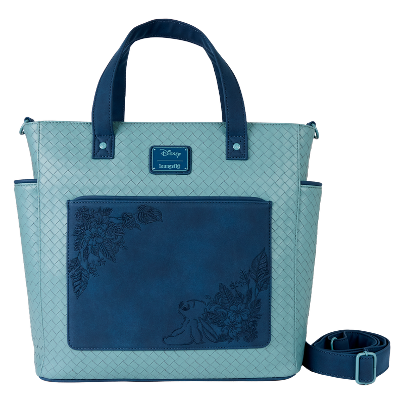 DISNEY - Stitch "Embroidered" - Tote Bag convertible Loungefly