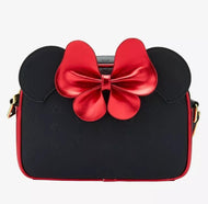 DISNEY - Minnie Mouse red bow - Sac bandoulière Loungefly 'Exclusive'