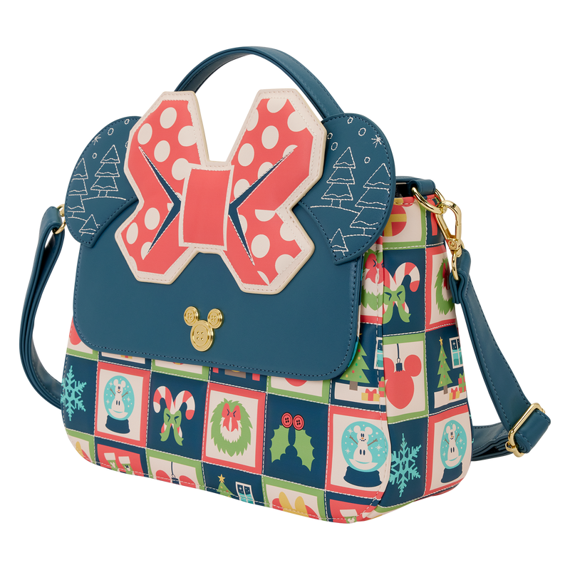 DISNEY - Mickey & Minnie "Holiday" - Sac bandoulière Loungefly